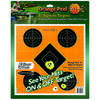 Orange Bullseye - Orange Peel 8" Bullseye: 5 sheets