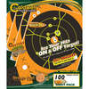 Orange Bullseye - Orange Peel 8" Bullseye: 100 sheets