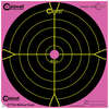 Orange Bullseye - Orange Peel 12" Bullseye: 5 sheets, PINK