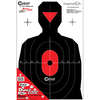 Silhouette Dual Zone Target - Silhouette Dual Zone Target 8pk