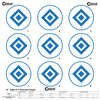 Sight In Targets - Sight In Target, 9 Diamond, Hi Contast Blue, 10pk