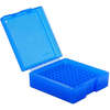 Pistol Ammo Boxes - #1003,38/357100 ct. Ammo Box - Blue