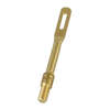 Solid Brass Slotted Tip - Solid Brass Slotted Tip 22 - 29 Caliber