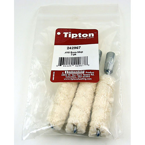 Tipton Bore Mop, 3 pk - Bore Mop 410, 3 pk