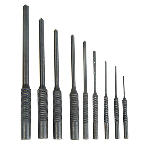 Wheeler Master Roll Pin Punch Set - Master Roll Pin Punch Set