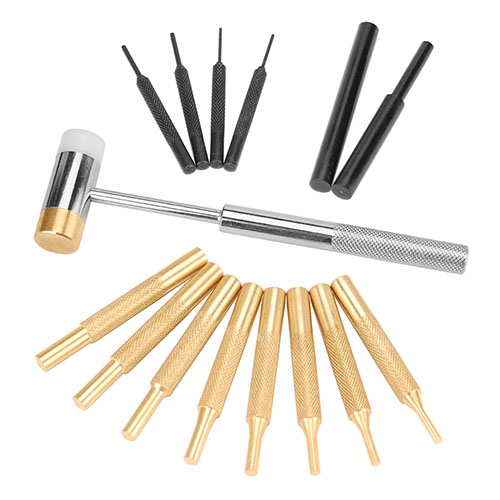 Wheeler Hammer and Punch Set, Plastic Case - Hammer and Punch Set, Plastic Case