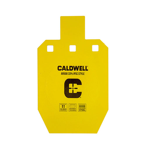 Caldwell AR500 33% IPSC Steel Target - AR500 33% IPSC Steel Target
