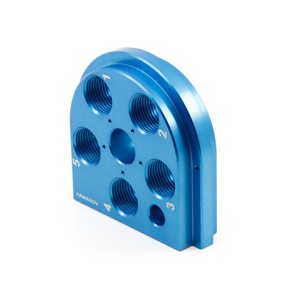 ARMANOV DILLON 650 TOOLHEAD - ZERO PLAY - FREE FLOAT READY - ARMANOV Dillon 650 - 750 ToolHead - Zero Play - Free Float ready - Blue