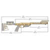 LSS-XL Gen 2 Carbine Stock Chassis System Savage - LSS-XL Gen 2 Carbine Stock Chassis System Savage 110, 111, 112, 116 LA RH FDE