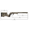 XRS Complete Chassis System Remington - Chassis - XRS - Remington 700 - SA - RH - FDE