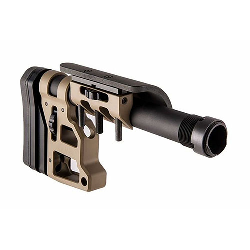 MDT Skeleton Carbine Stock, adjustable - MDT Buttstock - Skeleton Carbine Stock - SCS - FDE