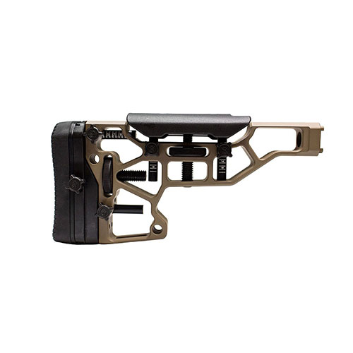 MDT Elite Fixed Rifle Stock for ACC/ESS Chassis, XTN interface - MDT Elite Fixed Rifle Stock for ACC/ESS Chassis, XTN interface, FDE