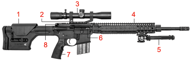 Brownells Dream Build Shot Show 2016 Dream Gun® AR-15 MK12 