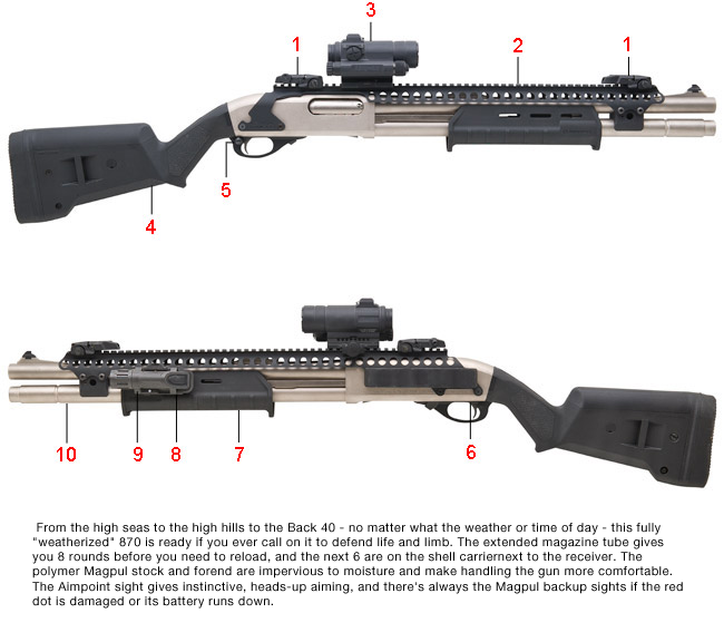 Brownells Dream Build ''Weatherized'' Remington 870 