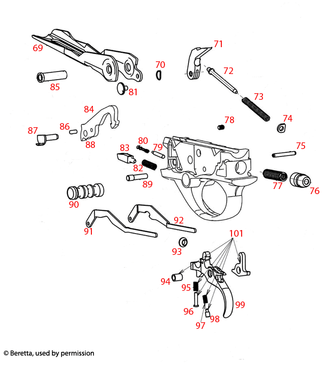 Beretta® A300 Trigger 