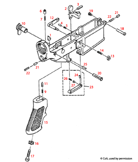 Colt® AR-15 Lower Receiver 
