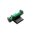 WILSON COMBAT SNAG-FREE FRONT SIGHT .150" GREEN, FIBER OPTIC
