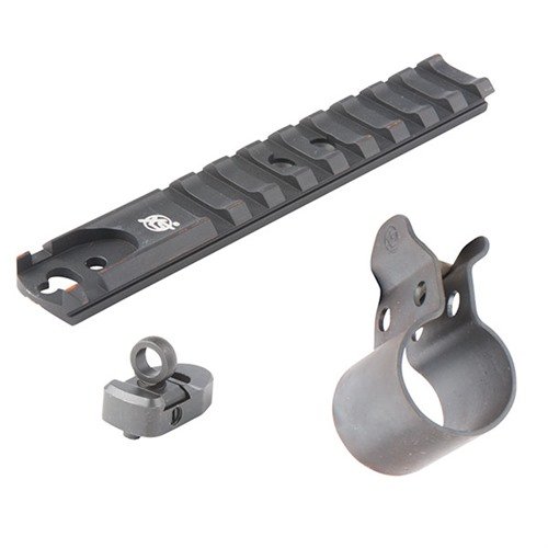 SHOTGUN SHOTRAIL RAIL & REAR SIGHT W/ FRONT SIGHT - XS SIGHT SYSTEMS SHOTRAIL RAIL & REAR SIGHT TRITIUM FRONT MOSS 500/590/930