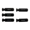 BROWNELLS MOLDED PLASTIC TOOL HANDLE, L2 MODEL, BLACK, 6 PACK