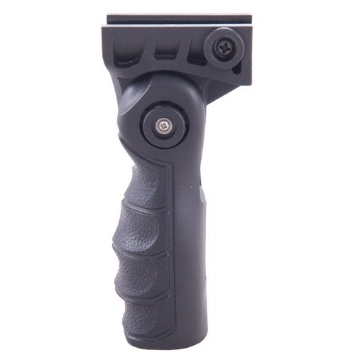 AR-15/M16 FOLDING VERTICAL FOREND GRIP - ADVANCED TECHNOLOGY PICATINNY FOLDING VERTICAL GRIP NYLON BLACK