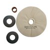 1" THICK LOOSE MUSLIN WHEELS - THICK LOOSE MUSLIN POLISHING WHEEL, 6" X 1", 3/4" ARBOR