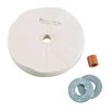 1" THICK LOOSE MUSLIN WHEELS - THICK LOOSE MUSLIN POLISHING WHEEL, 8" X 1", 5/8" ARBOR