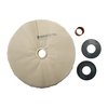 1" THICK LOOSE MUSLIN WHEELS - THICK LOOSE MUSLIN POLISHING WHEEL, 8" X 1", 7/8" ARBOR