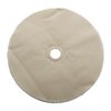 MUSLIN WHEELS - MUSLIN POLISHING WHEEL, LOOSE, 8" X 20-PLY, 7/8" ARBOR