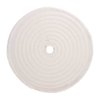 MUSLIN WHEELS - MUSLIN POLISH WHEEL, STITCHED, 8" X 3/8" THICK, 3/4" ARBOR