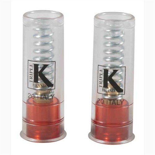 DELUXE SNAP CAPS DUMMY ROUNDS - TRIPLE-K 20 GAUGE DELUXE SNAP CAP, 2 PER PAK