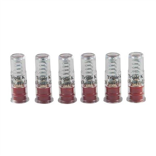 DELUXE SNAP CAPS DUMMY ROUNDS - TRIPLE-K .38, 6 CAPS PER PAK