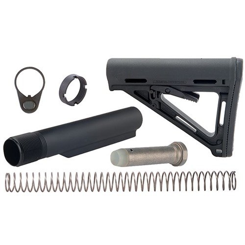 AR-15 MOE STOCK ASSY COLLAPSIBLE MIL-SPEC - BROWNELLS AR-15 MOE MIL-SPEC COLLAPSIBLE STOCK ASSEMBLY BLACK