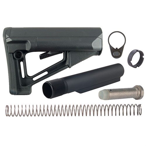 AR-15 STR STOCK ASSY COLLAPSIBLE MIL-SPEC - BROWNELLS AR-15 STR STOCK ASSY COLLAPSIBLE MIL-SPEC BLACK