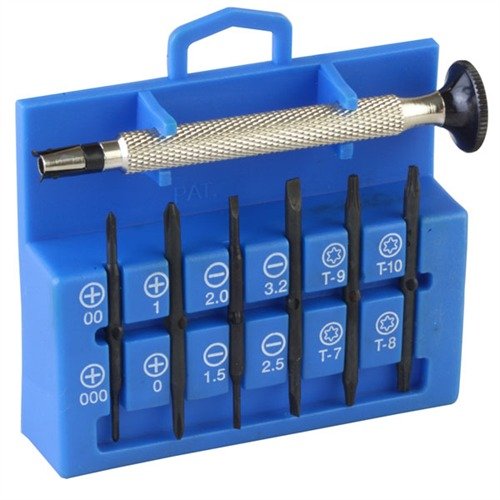 12-IN-1 PRECISION MINIATURE SCREWDRIVER SET - BROWNELLS MINIATURE SCREWDRIVER KIT