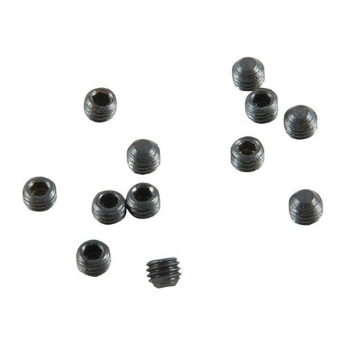 HEX PLUG SCREWS - BROWNELLS 6-48 X 1/8" HEX SOCKET PLUG SCREWS 12 PACK
