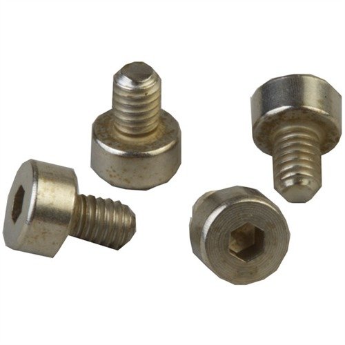 RUGER® MK I™/MK II™ ALLEN HEAD GRIP SCREWS - BROWNELLS GRIP SCREWS FOR RUGER MK I/II NICKEL 4 PACK