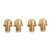 SHOTGUN SIGHT BEAD KIT "C" WITH SHOULDERS - SHOTGUN SIGHT BEAD #10 REFILL SIGHTS BRASS 10 PACK
