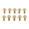 SHOTGUN SIGHT BEAD KIT "C" WITH SHOULDERS - SHOTGUN SIGHT BEAD #12 REFILL SIGHTS BRASS 10 PACK