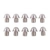 SHOTGUN SIGHT BEAD KIT "C" WITH SHOULDERS - SHOTGUN SIGHT BEAD #16 REFILL SIGHTS STAINLESS 10 PACK