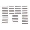 STAINLESS STEEL ROLL PIN KIT - 5/32" DIAMETER 1" (2.5CM) LENGTH ROLL PINS 36 PACK