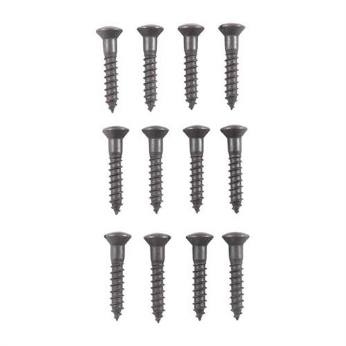 #12 BUTTPLATE SCREWS - BROWNELLS #12 BUTTPLATE SCREWS 12 PACK