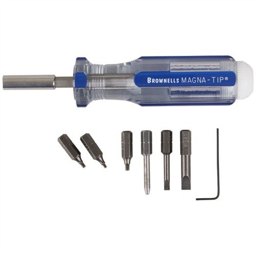 1911 SCREWDRIVER SETS - BROWNELLS MAGNA-TIP 8 PIECE SCREWDRIVER SET FOR 1911 COMM/GOV'T/OFFC
