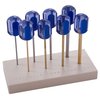 ALIGNMENT & PUSH PUNCHES - ALIGNMENT & PUSH PUNCH SET W/ X8 PUNCHES & BENCH BLOCK
