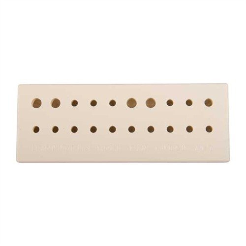 ROLL PIN PUNCH SET - BROWNELLS STANDARD ROLL PIN BENCH BLOCK ONLY