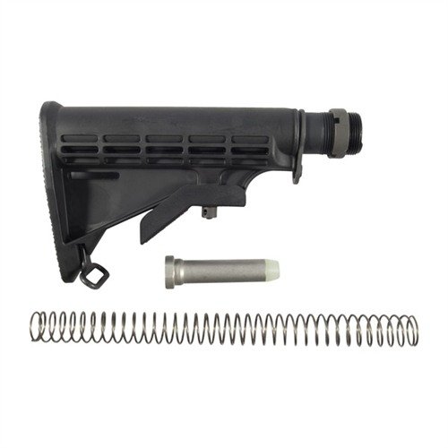 AR-15 STOCK ASSY COLLAPSIBLE MIL-SPEC - BROWNELLS BRN AR-15 MIL-SPEC COLLAPSIBLE STOCK ASSEMBLY BLACK