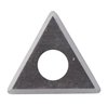HIGH-SPEED STEEL INSERT - RELIEF 0 DEGREES, THICKNESS .125", RADIUS .0156"