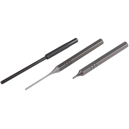 GAS BLOCK ROLL PIN PUNCH KIT - BROWNELLS GAS BLOCK ROLL PIN PUNCH KIT, 3 PIECE