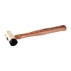 PREMIUM DELRIN-TIPPED BRASS HAMMER - PREMIUM DELRIN-TIPPED BRASS HAMMER 8OZ