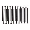 BLANK SCREW KIT - BLANK SCREW REFILL #4 HEAD 0.220" O.D. 20 PACK