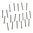 BROWNELLS BLANK SCREW REFILL #8 HEAD 0.303" O.D. 20 PACK